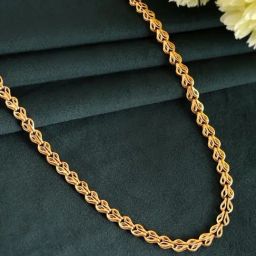 VOJ Gold Plated Designer Contemporary Chain-24