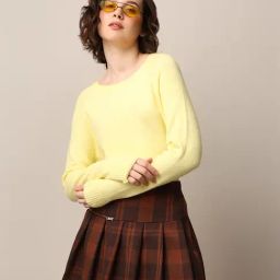 Only Yellow Regular Fit Pullover-picture-41