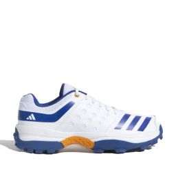 adidas Unisex CriNU 23 M White & Blue Cricket Shoes-image-73