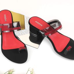 Mochi Embellished Platform Sandals with Buckles-1