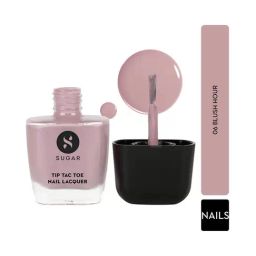 SUGAR Cosmetics Tip Tac Toe Nail Lacquer Classic 06 Blush Hour - 9 ml-14