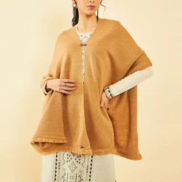 Soch Yellow Printed Shawl-image-86