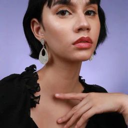 Sohi Glam Gems Fancy Earrings image 2