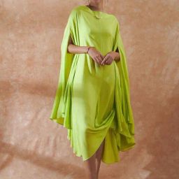 Inweave Green Regular Fit Kaftan-image-64