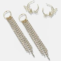 Sohi Fancy Finesse Statement Earrings image 4