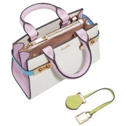 ALDO White Overflow Textured Small Handbag image 3