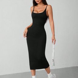 AAHWAN Bodycon Midi Dress-image-72