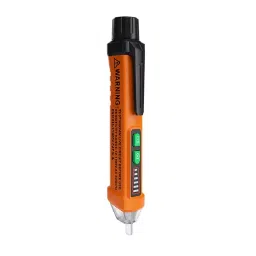 amiciSense Voltage Detector 50-60 Hz AC 12-1000 V Pen Circuit Electrical Tool with Work Light and 2 AAA Batteries-1