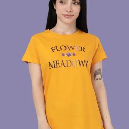 Kryptic Mustard Printed Lounge T-Shirt-picture-40