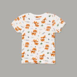 Juniors by Lifestyle White Printed Regular Fit T-Shirt-image-18