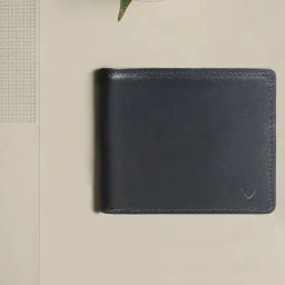 Hidesign Blue Casual Leather Bi-Fold Wallet for Men-picture-32