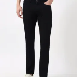 Peter England Navy Slim Fit Jeans-image-40