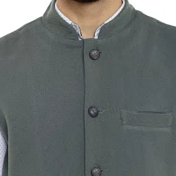 Hypernation Grey Sleeveless Waistcoat image 4