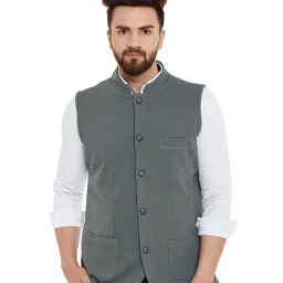 Hypernation Grey Sleeveless Waistcoat image 1
