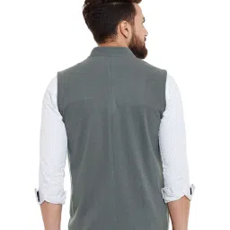 Hypernation Grey Sleeveless Waistcoat image 2