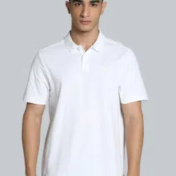 Puma White Cotton Regular Fit Sports Polo-image-78