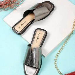 Louis Stitch Women's Grey Casual Sandals-picture-13
