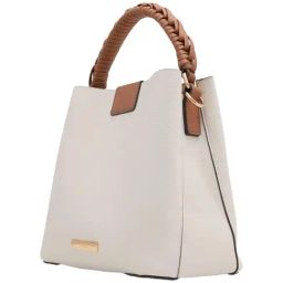 ALDO Beige Overflow Solid Medium Bucket Bag image 2