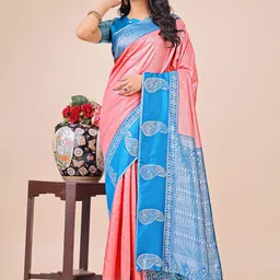 Astita Woven Design Zari Saree-image-78