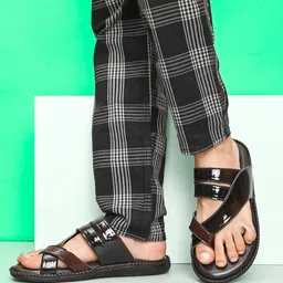 Killer Men Leather Comfort Sandals-image-53