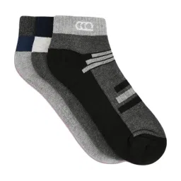 Ajile by Pantaloons Multicolor Solid Sports Socks - Pack of 3-image-58