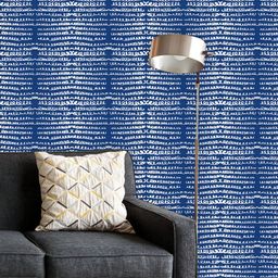 ArtzFolio Printed UV-Resistant Anti-Bacterial Japanese Shibori Ikat Peel & Stick Wallpaper-image-50