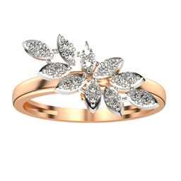 VALANOVA Women Rose Gold Ring Diamond-picture-0