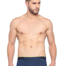 Van Heusen Navy Mid Rise Trunks-image-29