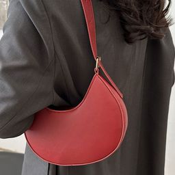 LULU & SKY PU Structured Hobo Bag With Tasselled image 4
