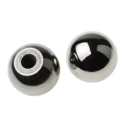 RS PRO Silver Stainless Steel Ball Clamping Knob 4 mm Unthreaded Hole, 1443639-image-44