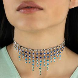 Shaya 92.5 Sterling Silver Owning my Weird Humour Necklace for Women-image-43