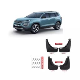 Automoto Cup Type Mud Flaps Splash Guard Front & Rear for Tata Safari 2021 (Set of 4)-15