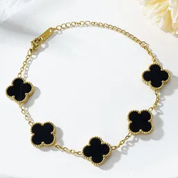 Designs & You Gold-Plated Link Bracelet-18