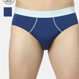 Sloggi Men Blue Pack of 2 Solid Trunk 10212101 5Y-18