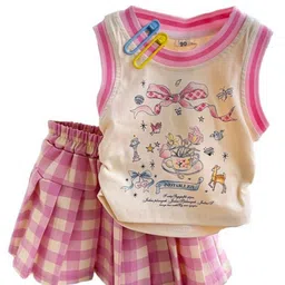 StyleCast x Revolte Girls Printed Top with Skirt-image-22