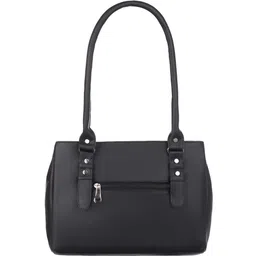 HIDLE BERG Structured Shoulder Bag with Quilted image 3