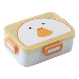 FunBlast Lunch Box with Small Container - Yellow-picture-20