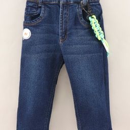 little kangaroos Little Kangaroo Full Length Denim Jeans - Dark Blue-picture-40