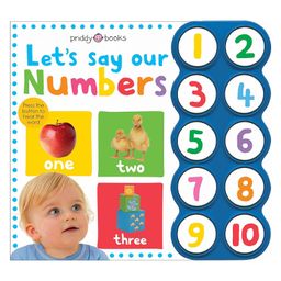 Simple First Words Lets Say Our Numbers Board Book by Roger Priddy - English-26