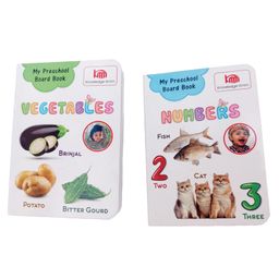 Board Books my preschool learning and ed (Pack Of 2)|Attractive Pictures,Vibrant Colours Specially for kids-65