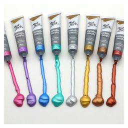 Mont Marte Metallic Acrylic Paint 50ml - Gold-12