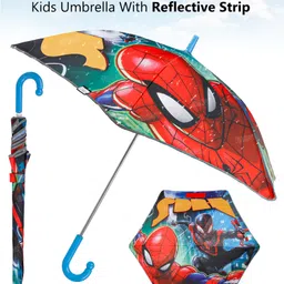 Fiddlerz Spidy Printed Umbrella - Multicolor-picture-26
