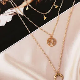 Shining Diva Fashion Gold-Plated Chain-image-78