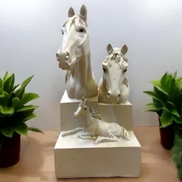 SANKALAN CREATIONS Grey Figurine Showpiece-image-32