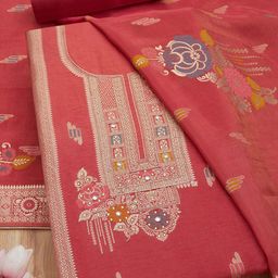 Soch Unstitched Dress Material-image-73
