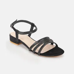 Marc Loire Women Embellished Party Open Toe Flats-56