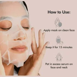 mCaffeine Hydrating & Clarifying Face Sheet Masks with Green Tea & Coffee - Set of 6 image 5