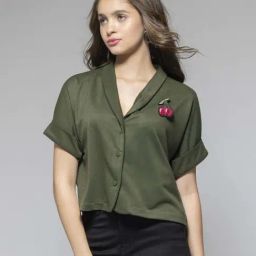 SHAYE Green Cardigan-picture-5