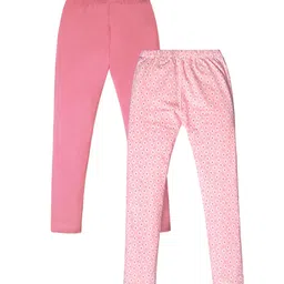 Nino Togs Girls Pack Of 2 Ankle-Length Leggings-image-53