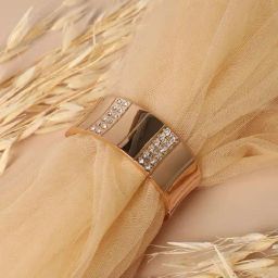 Sohi Women's Metallic Bar Bracelet - Gold-28